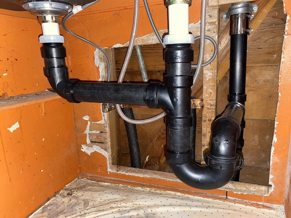 Professional Repiping Services equipment and tools on the job in Humboldt